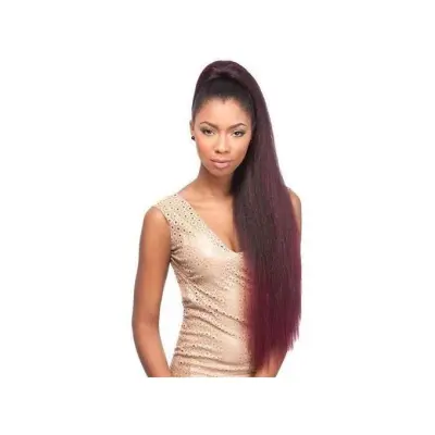 Mèche Queue De Cheval Lisse Avec Cordon